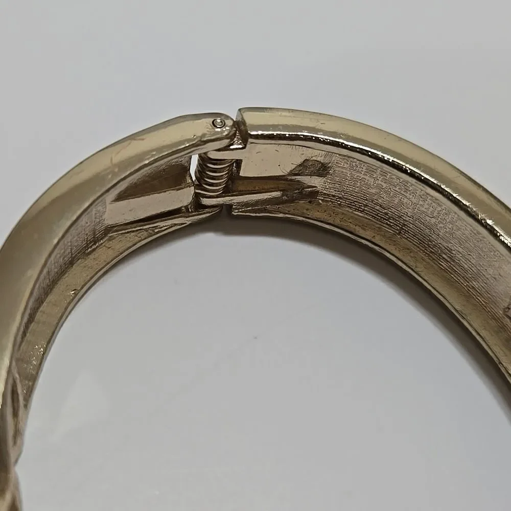 Gold And Brown Bracelet